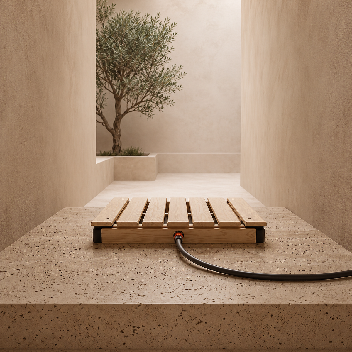 AquaStep Outdoor Shower