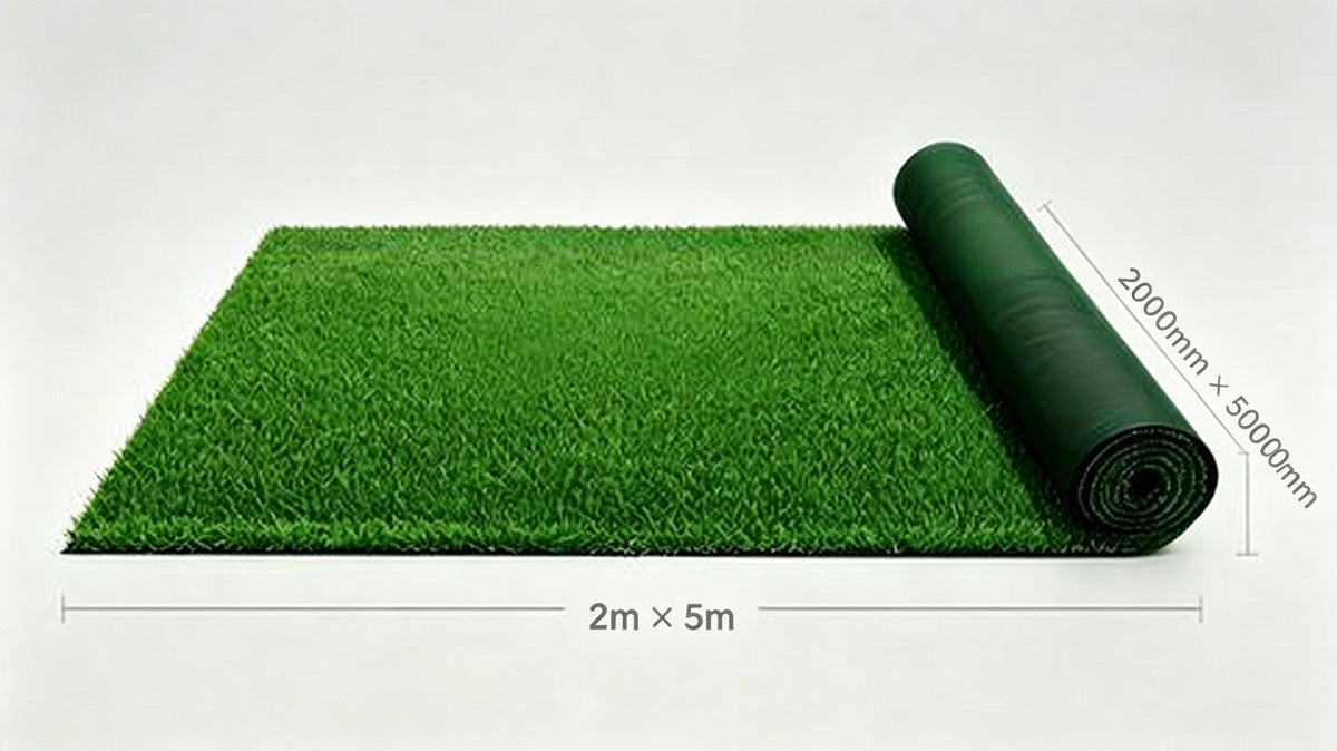 Waterproof Custom Cut Synthetic Lawn for Yard Patio Roof Dog Area